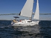 Hunter 45 Sailing in Newport, RI